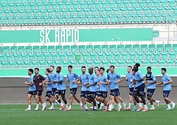 Trabzonspor Rapid Wien maçına hazır!