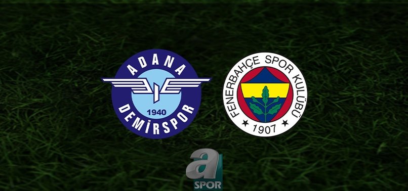 ADS FENERBAHÇE MAÇI CANLI İZLE 📺 | Adana Demirspor - Fenerbahçe maçı hangi kanalda canlı yayınlanacak? Saat kaçta? - Aspor