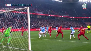 Trabzonspor 1-0 Kayserispor | MAÇ ÖZETİ