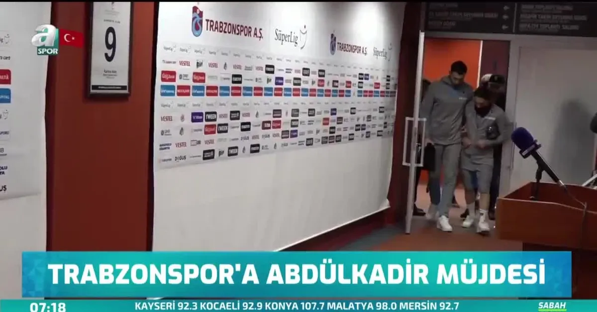 Trabzonspor'a Abdülkadir Ömür müjdesi