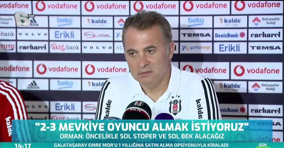 Fikret Orman: "2-3 takviye yapacağız"