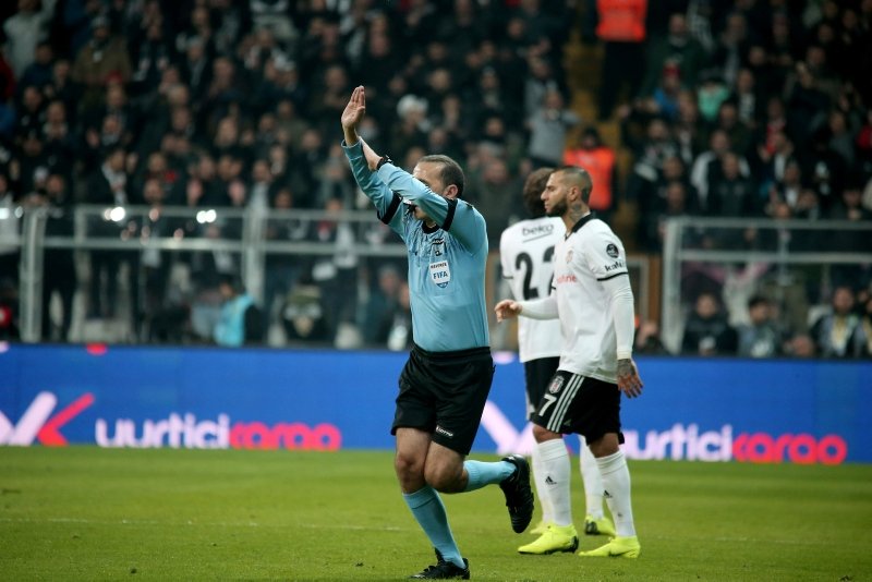 Beşiktaş - Galatasaray maçından kareler