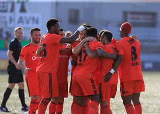 B36 Torshavn - Beşiktaş maçından kareler