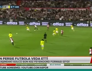 Van Persie futbola veda etti