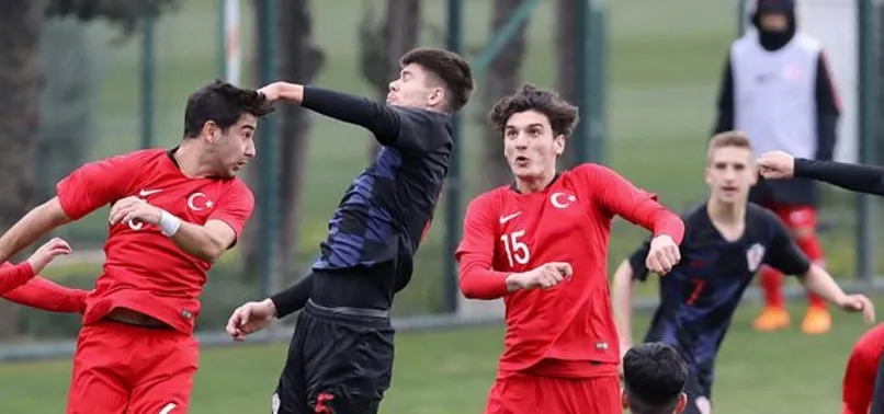 Genç millilerin maçında fair play örneği