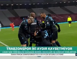 Trabzonspor 2 aydır kaybetmiyor