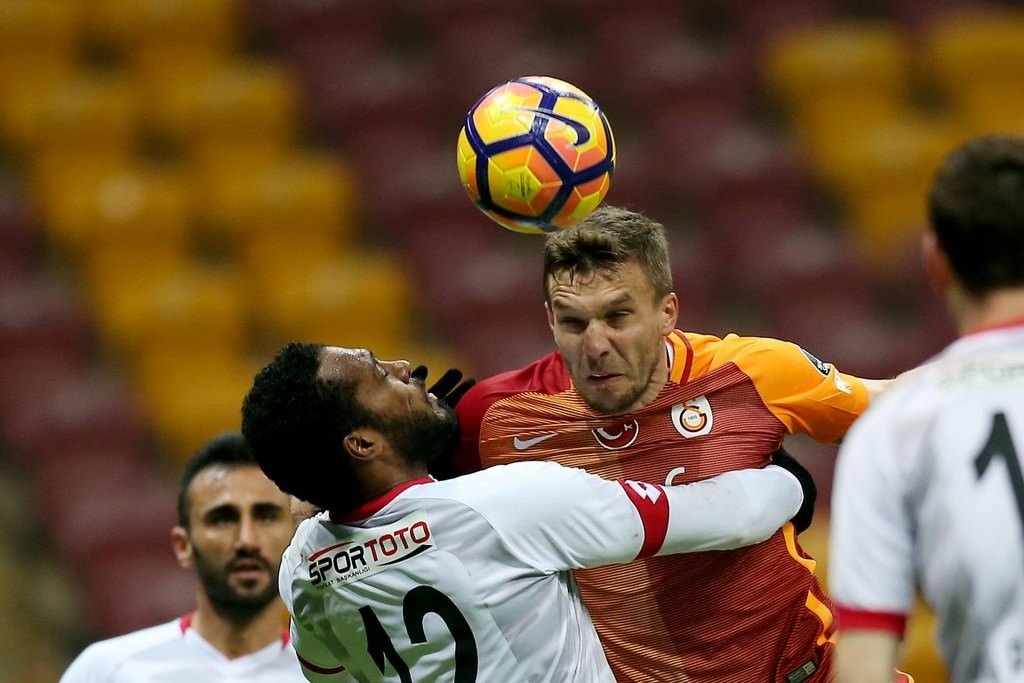 Galatasaray-Gençlerbirliği karşılaşmasından kareler