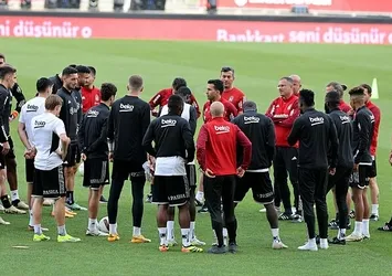 Beşiktaş Trabzonspor maçına hazır
