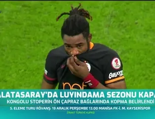 Galatasaray'da Luyindama sezonu kapattı