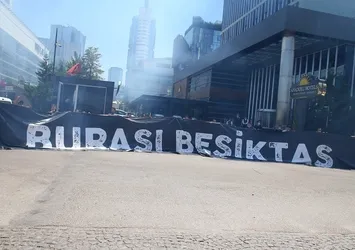 Taraftarlar tam destek verdi