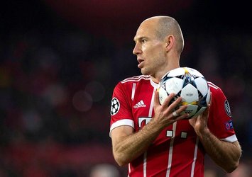 Robben sezonun ilk yarısını kapattı