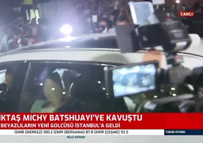 Batshuayi İstanbul'a geldi! İşte ilk görüntüler...