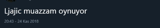 Sosyal medyanın Adem Ljajic tepkileri!