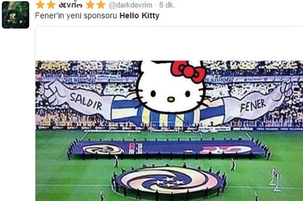 Hello Kitty sponsor oldu sosyal medya yıkıldı