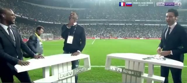 Pascal Nouma’dan canlı yayında çirkin hareket