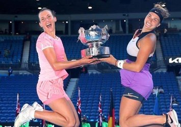 Avustralya Açık'ta çift kadınlarda şampiyon belli oldu oldu