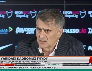 Şenol Güneş'ten şampiyonluk yorumu