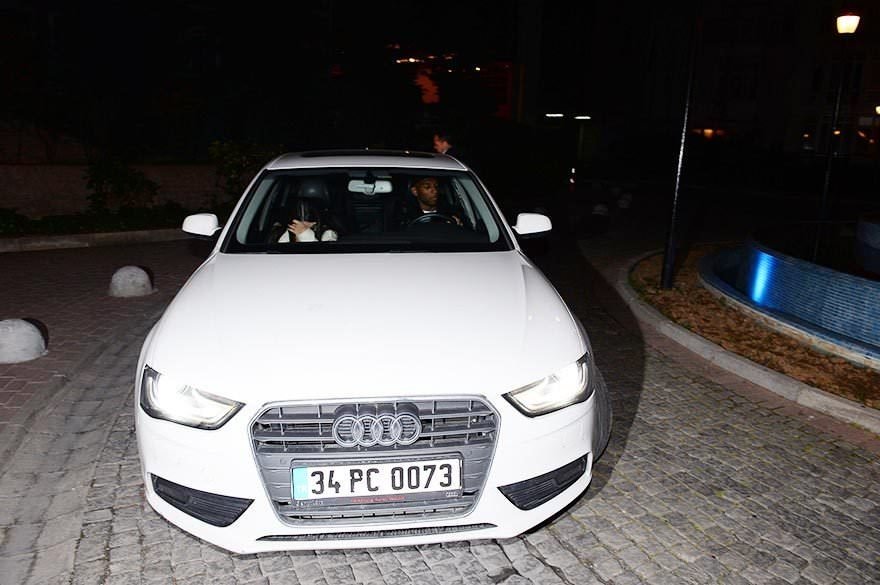 Beşiktaş’ın yıldızı fena yakalandı