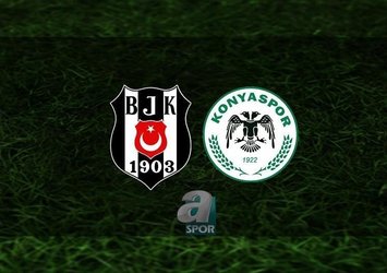 İşte Beşiktaş Konyaspor maçına dair tüm bilgiler!