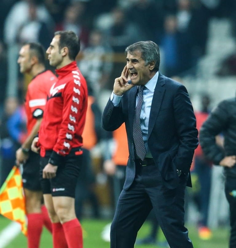 Beşiktaş-Akhisar Belediyespor karşılaşmasından kareler