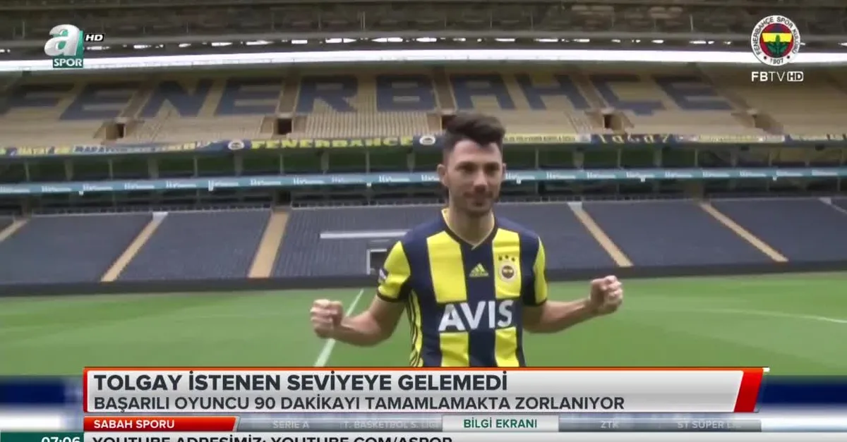 Tolgay istenen seviyeye gelemedi