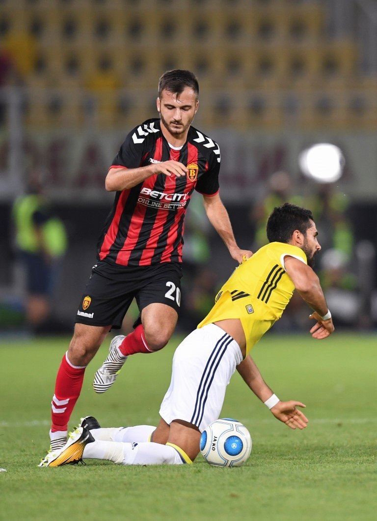 Vardar - Fenerbahçe maçından kareler