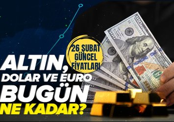 Euro, Dolar, Sterlin, Gram, Çeyrek, Yarım Altın Kaç TL?