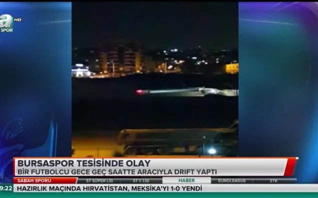 Bursaspor'da drift şoku!