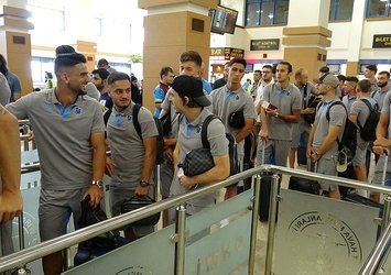 Trabzonspor Avusturya'ya gitti