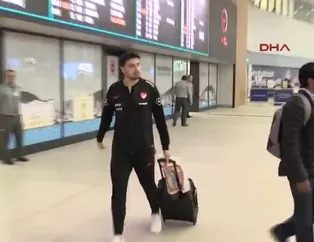 A Milli Takım Türkiye'ye döndü