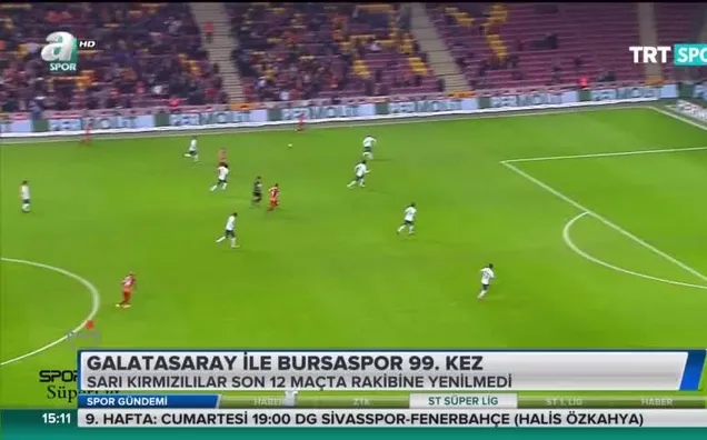 Galatasaray ile Bursaspor 99. kez