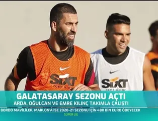 Galatasaray sezonu açtı