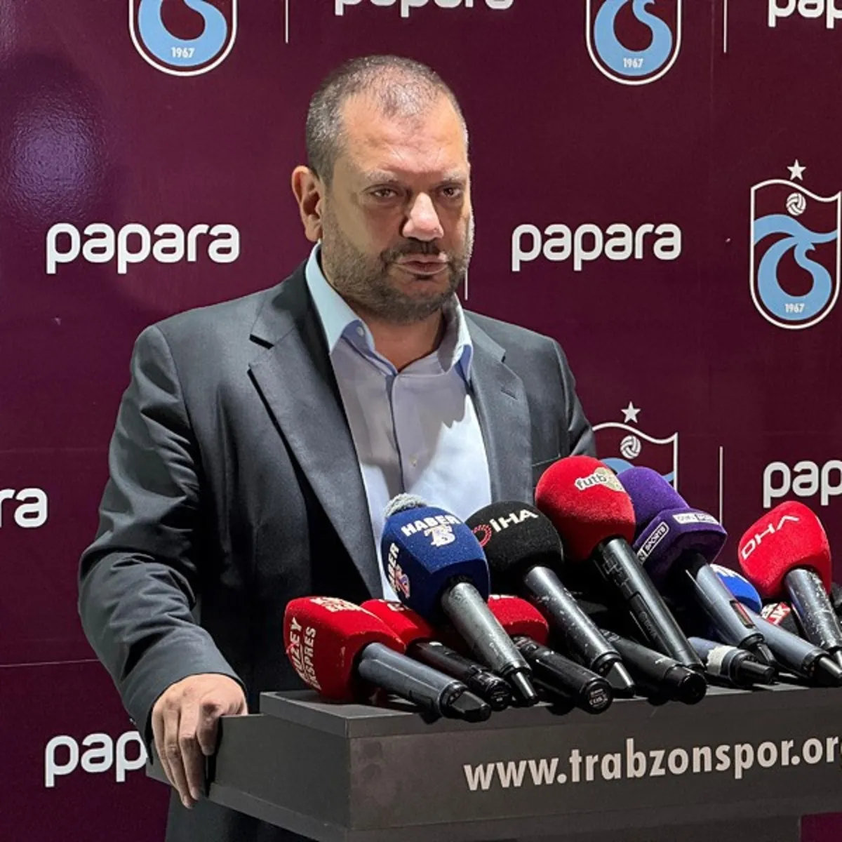 Trabzonspor Başkanı Ertuğrul Doğan'dan hakemlere yönelik açıklama