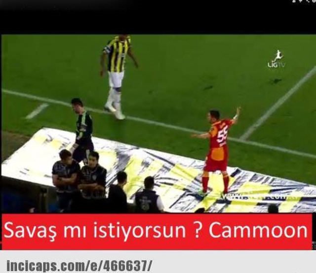F.Bahçe-G.Saray derbisi öncesi caps’ler