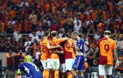 Galatasaray Molde maçında dikkat çeken an