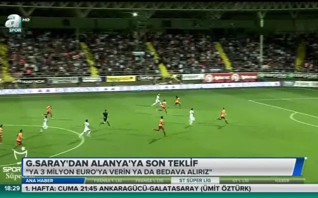 Galatasaray'dan Alanya'ya son teklif