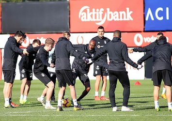 Beşiktaş 11 eksikle çalıştı