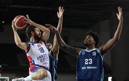 Türk Telekom 78 - 86 Anadolu Efes MAÇ SONUCU - ÖZET Anadolu Efes yarı finalde!