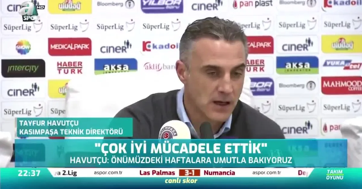 Tayfur Havutçu: “11’e 11 olsa kazanabilirdik” ​