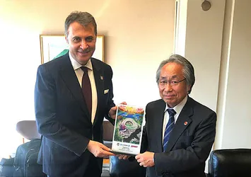 Fikret Orman'dan Japonya'da ziyaret