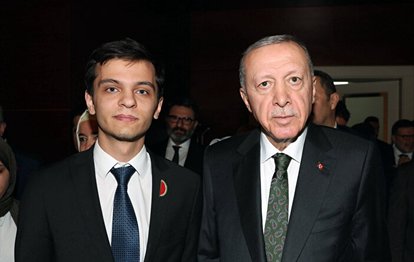 Başkan Recep Tayyip Erdoğan milli Kung Fu sporcusu Necmettin Erbakan Akyüz ile görüştü