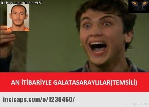Galatasaray yenildi Caps’ler patladı