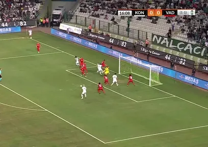 GOL | Konyaspor 1-0 Vaduz