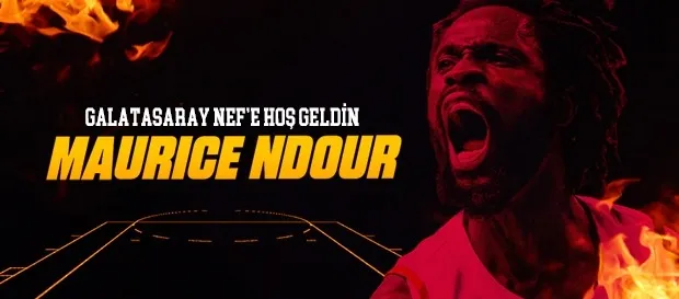 Galatasaray Nef Maurice Ndour transferini açıkladı - 1