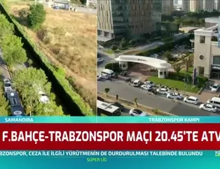 Fenerbahçe stada böyle gitti
