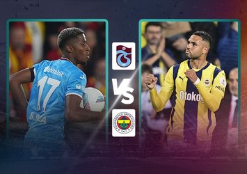 İşte Trabzonspor-F.Bahçe derbisinin 11'leri