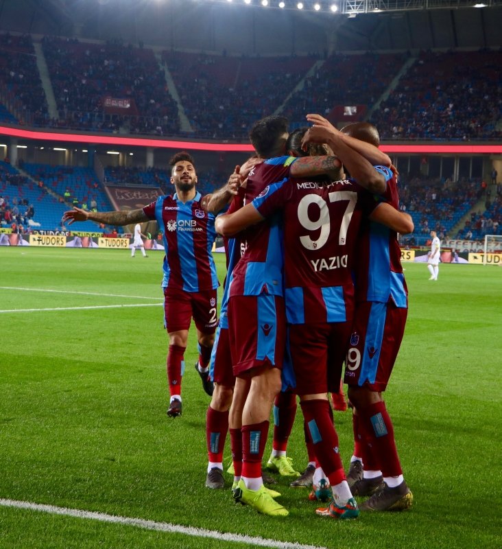 Trabzonspor - Kayserispor maçından kareler