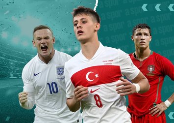 Arda tarihe geçti! Ronaldo ve Rooney'nin ardından...