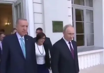 Başkan Erdoğan ile Putin'in futbol sohbeti!