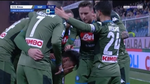 Eljif Elmas attı Napoli kazandı! - 2
